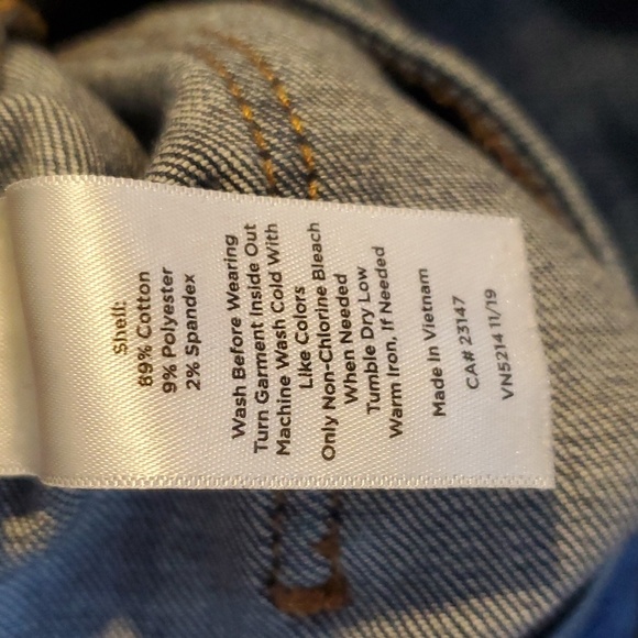 Talbots Straight Crop Jeans SZ 8 - Picture 6 of 7